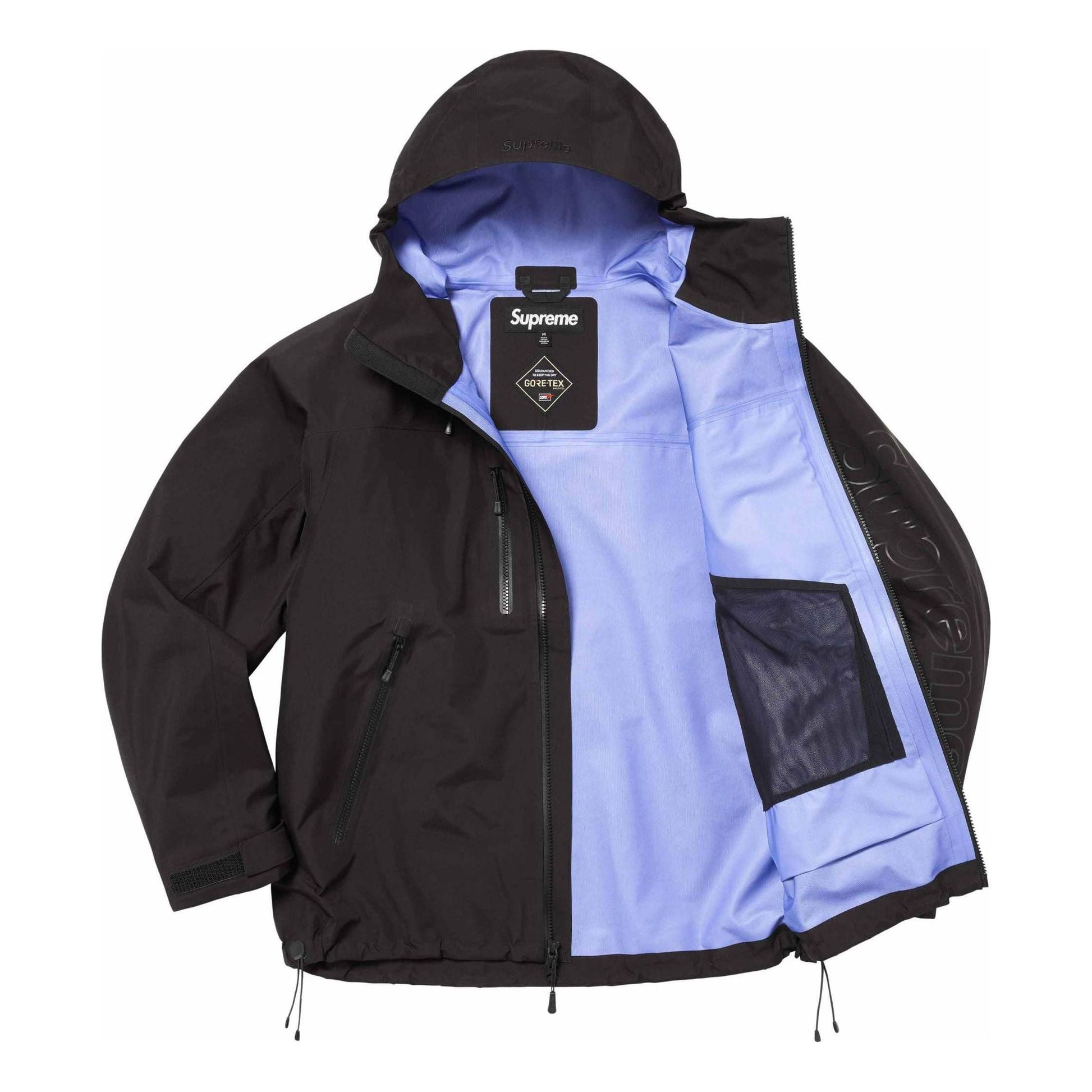 Supreme Gore-Tex Taped Seam Shell Jacket 'Black' SUP-SS24-89