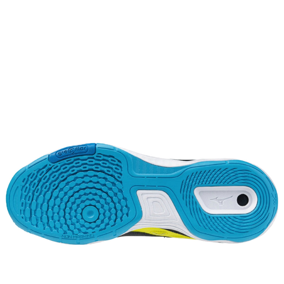 Mizuno Wave Medal 7 'Yellow Black Light Blue' 81GA231501