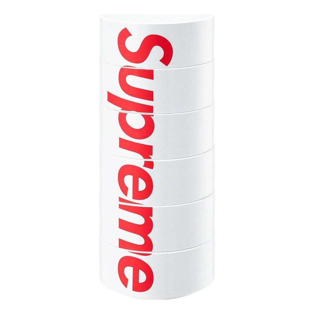 Supreme x Heller Bowls Set Of 6 'Red White' SUP-SS23-23