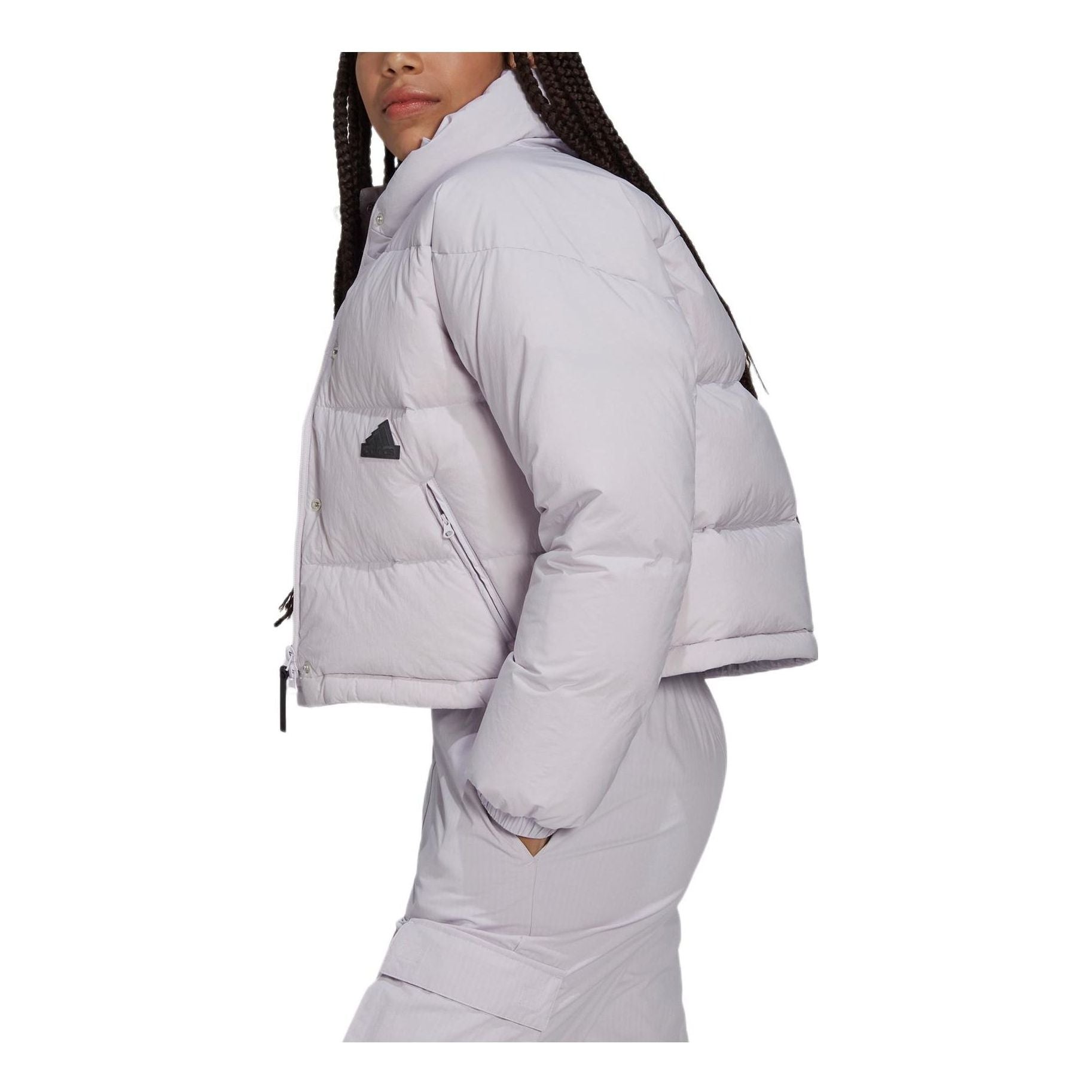(WMNS) adidas Puffer Jacket Asia Sizing 'Purple' HM2902