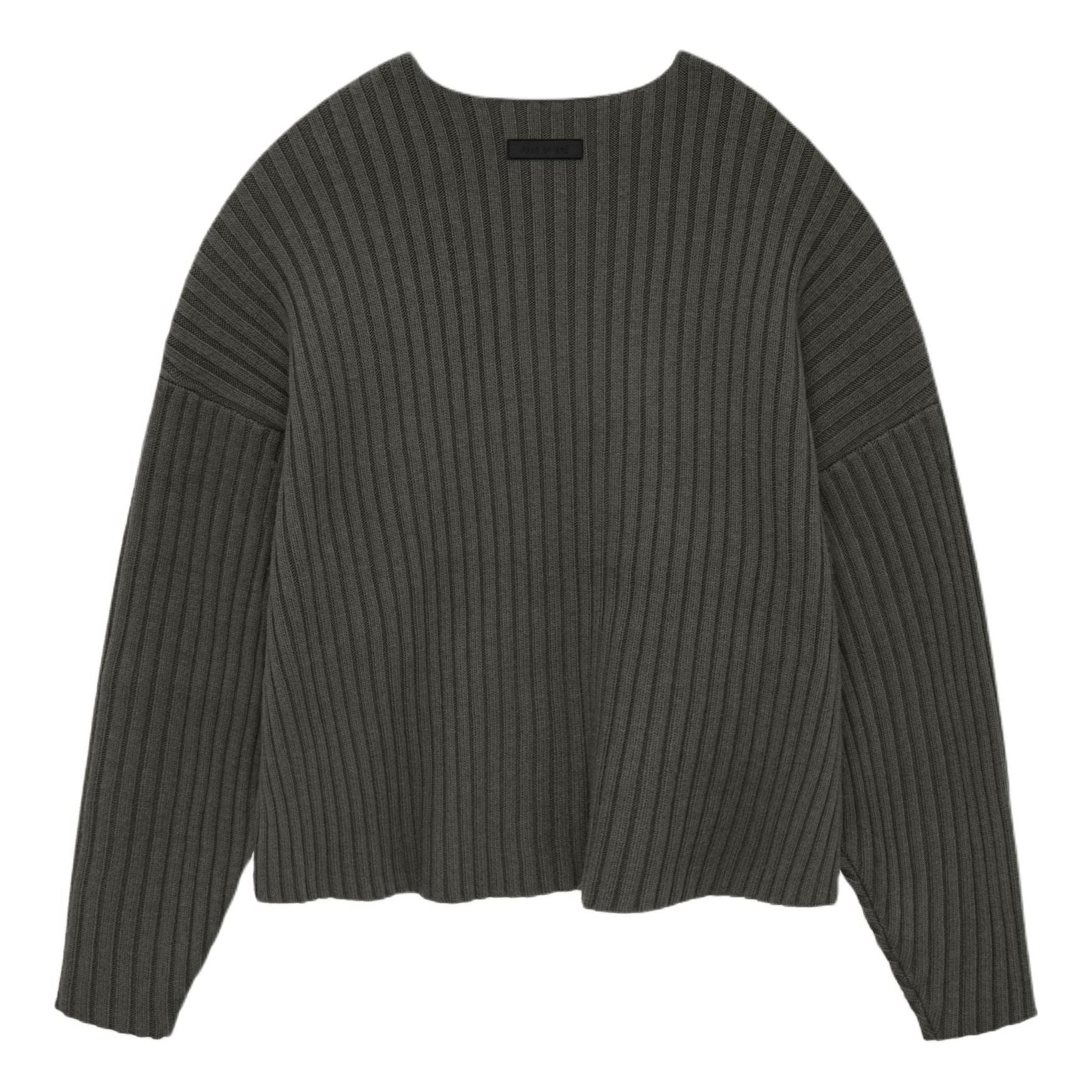 (WMNS) Fear of God Essentials SS24 Raw Neck Sweater 'Ink' 192SP244670F