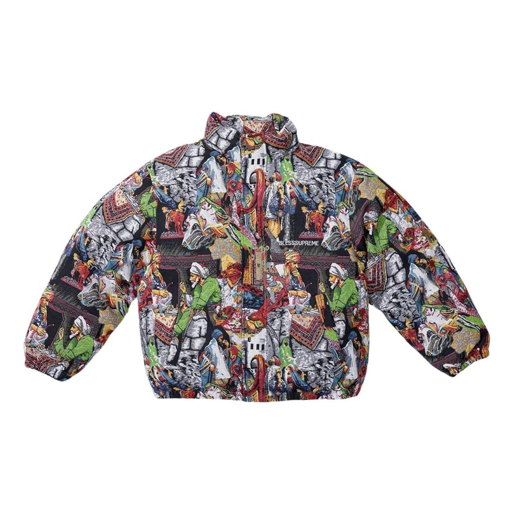 Supreme x Bless Tapestry Down Puffer Jacket 'Multi-Color' SUP-FW23-197