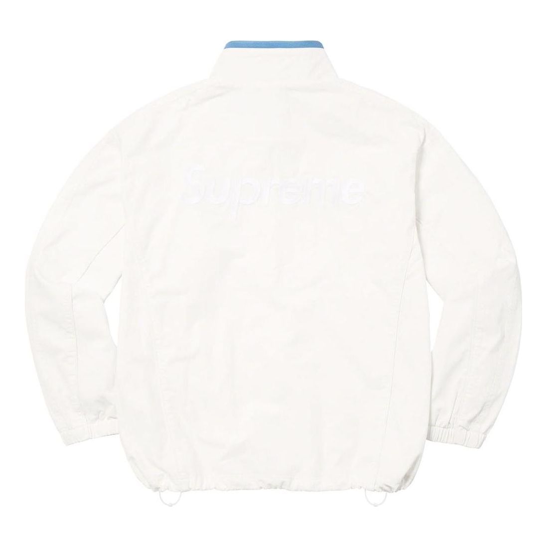 Supreme x Umbro Cotton Ripstop Track Jacket 'White Black' SUP-FW23-093
