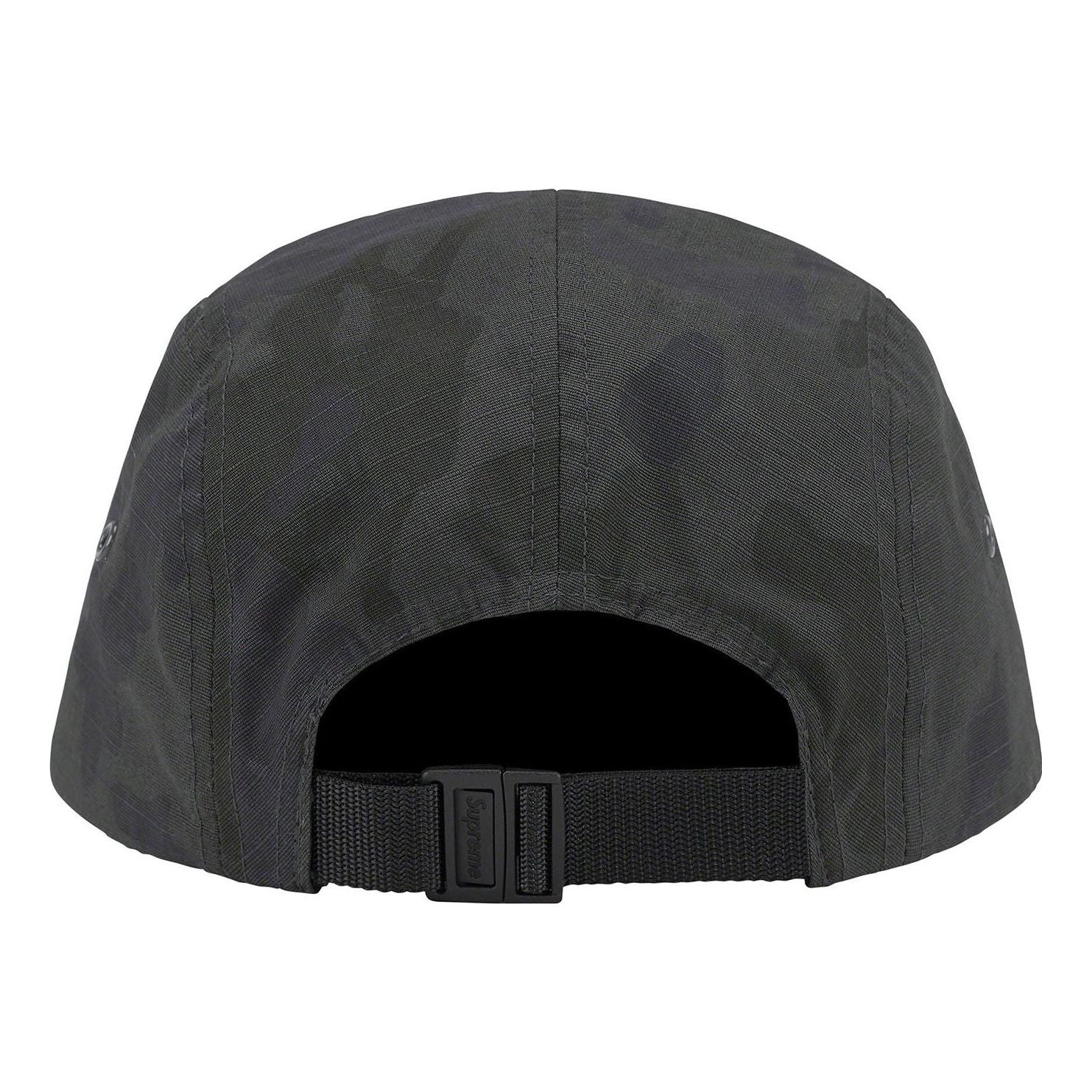Supreme x Stone Island Reactive Ice Ripstop Camp Cap 'Black' SUP-SS22-775