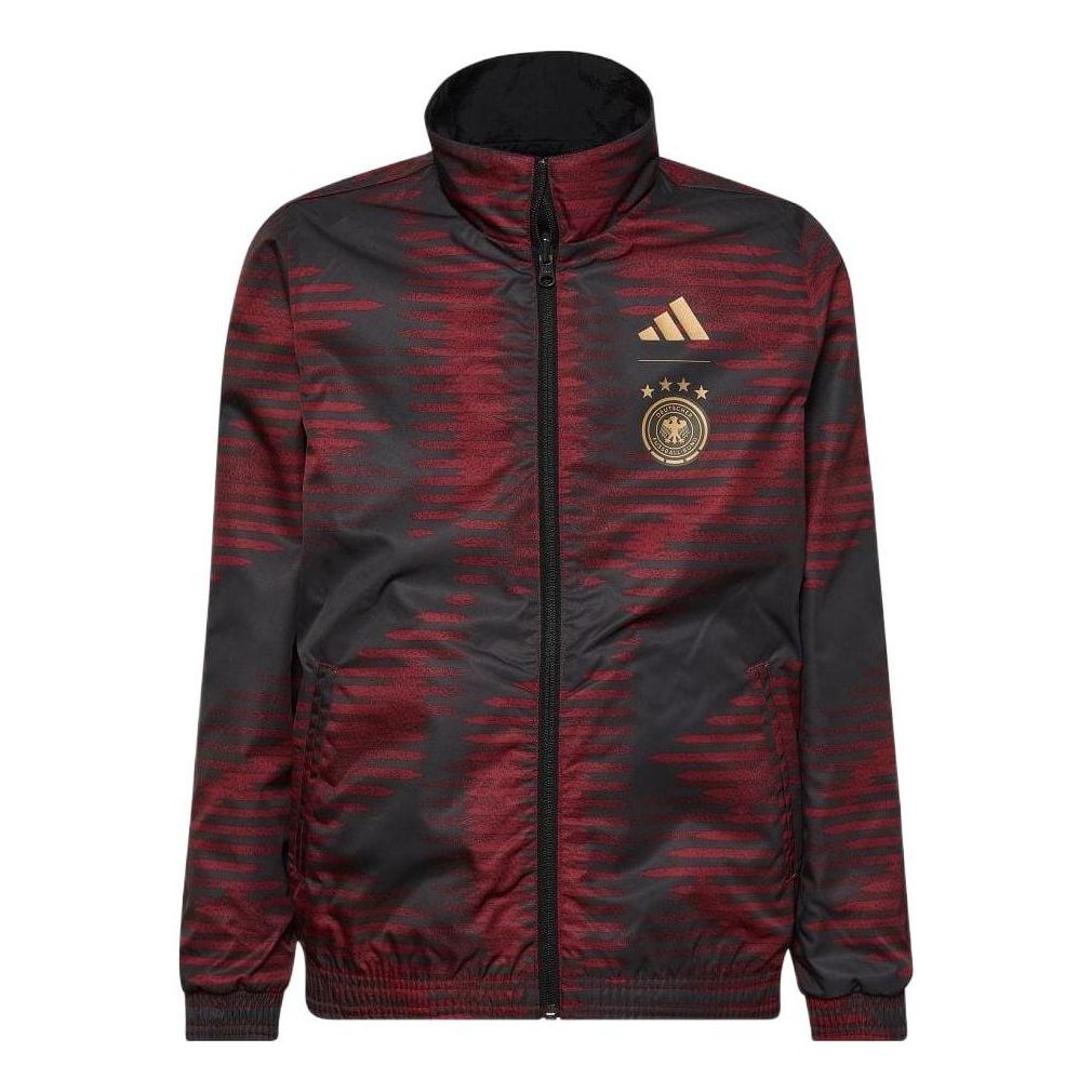 adidas Germany Anthem Jacket Asia Sizing 'Black' HC1280