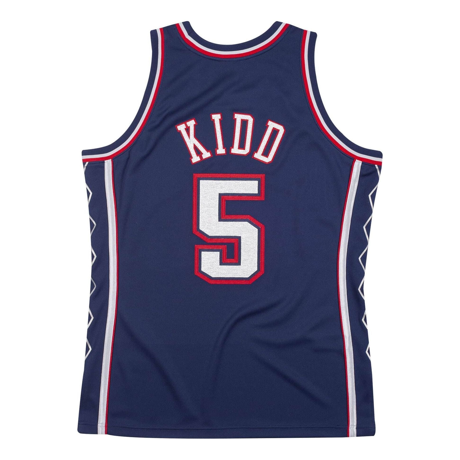 Mitchell & Ness x NBA New Jersey Nets 2006-07 Jerseys 'Jason Kidd 5' AJY4AC19094-NJNNAVY06JKI