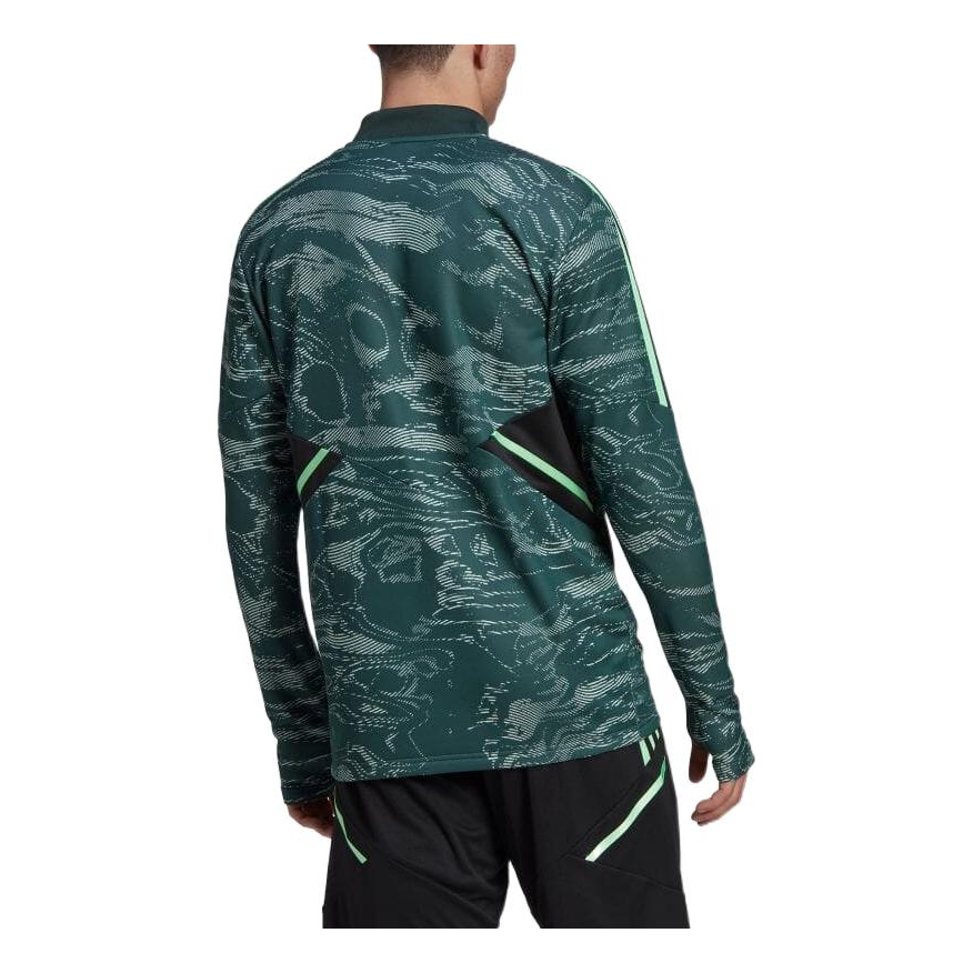 adidas Real Madrid Condivo 22 Training Top Asia Sizing 'Green' HD1205