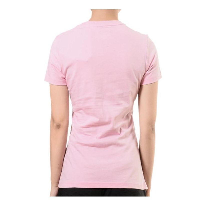 (WMNS) adidas City Escape T-Shirt Asia Sizing 'Pink White' DW7945