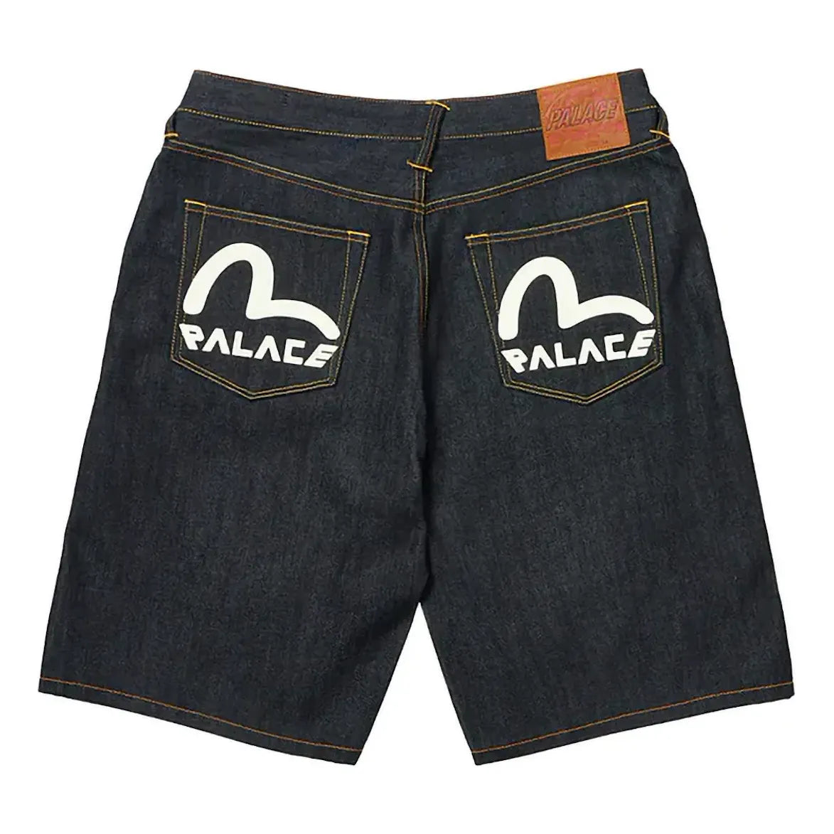 Palace x Evisu Long Denim Short 'Raw' 2ESPAM4DS1151XXDNINDX