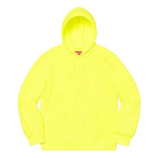 Supreme Overdyed Hooded Sweatshirt 'Yellow' SUP-SS20-576