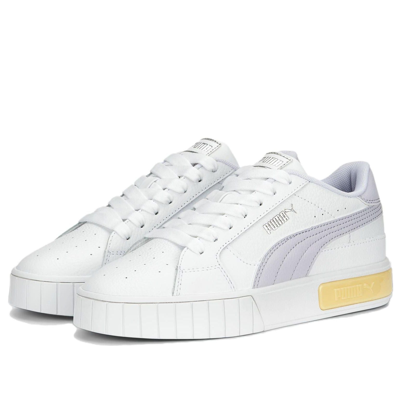 (WMNS) PUMA Cali Star 'White Grey Yellow' 380176-15