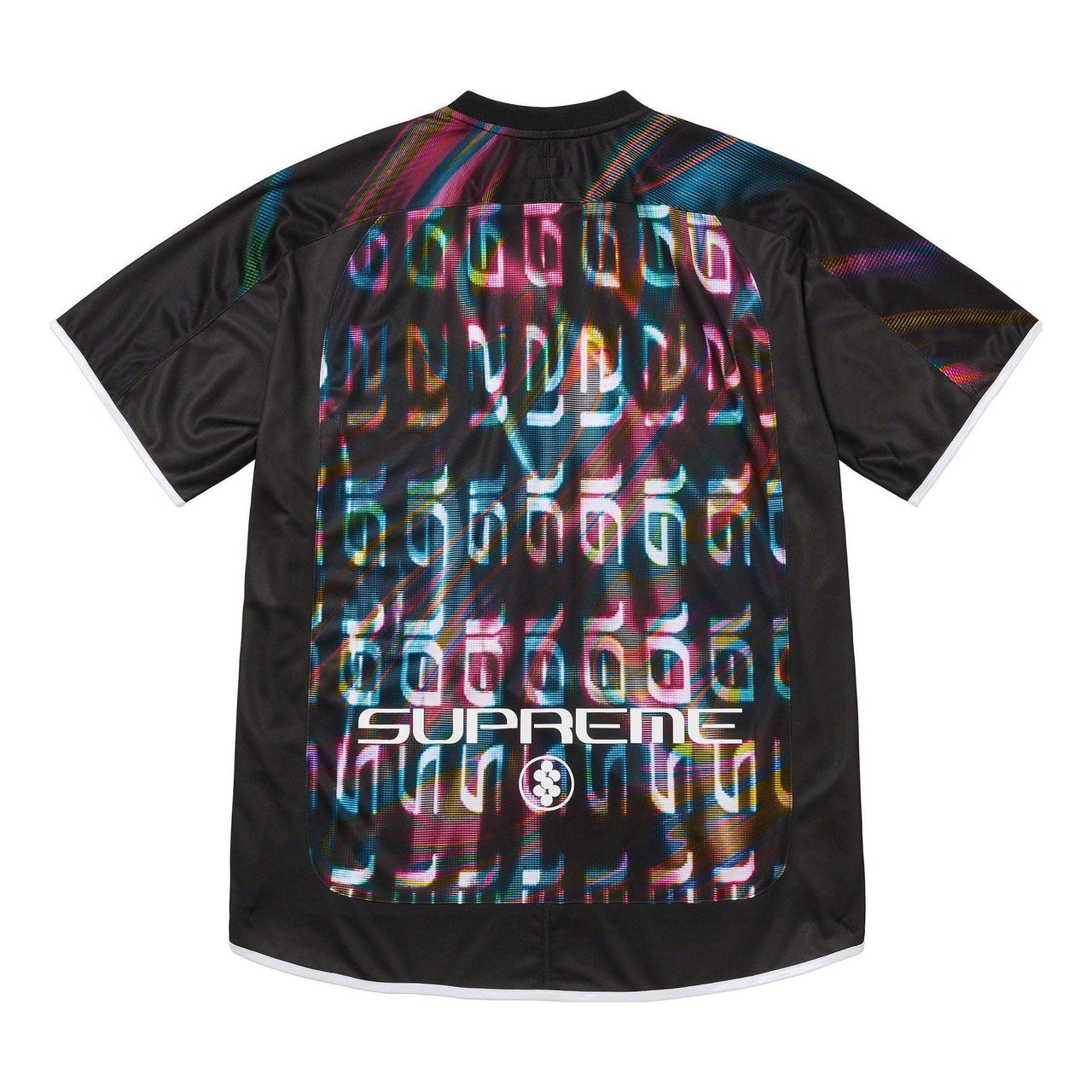 Supreme Feedback Soccer Jersey 'Black Multi-Color' SUP-SS23-261