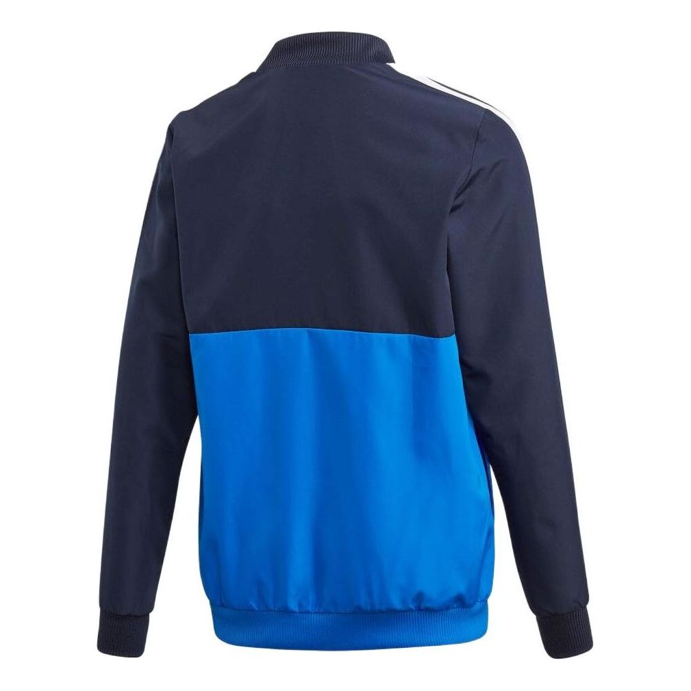 (GS) adidas Hoodie Asia Sizing 'Blue Black' FM6562
