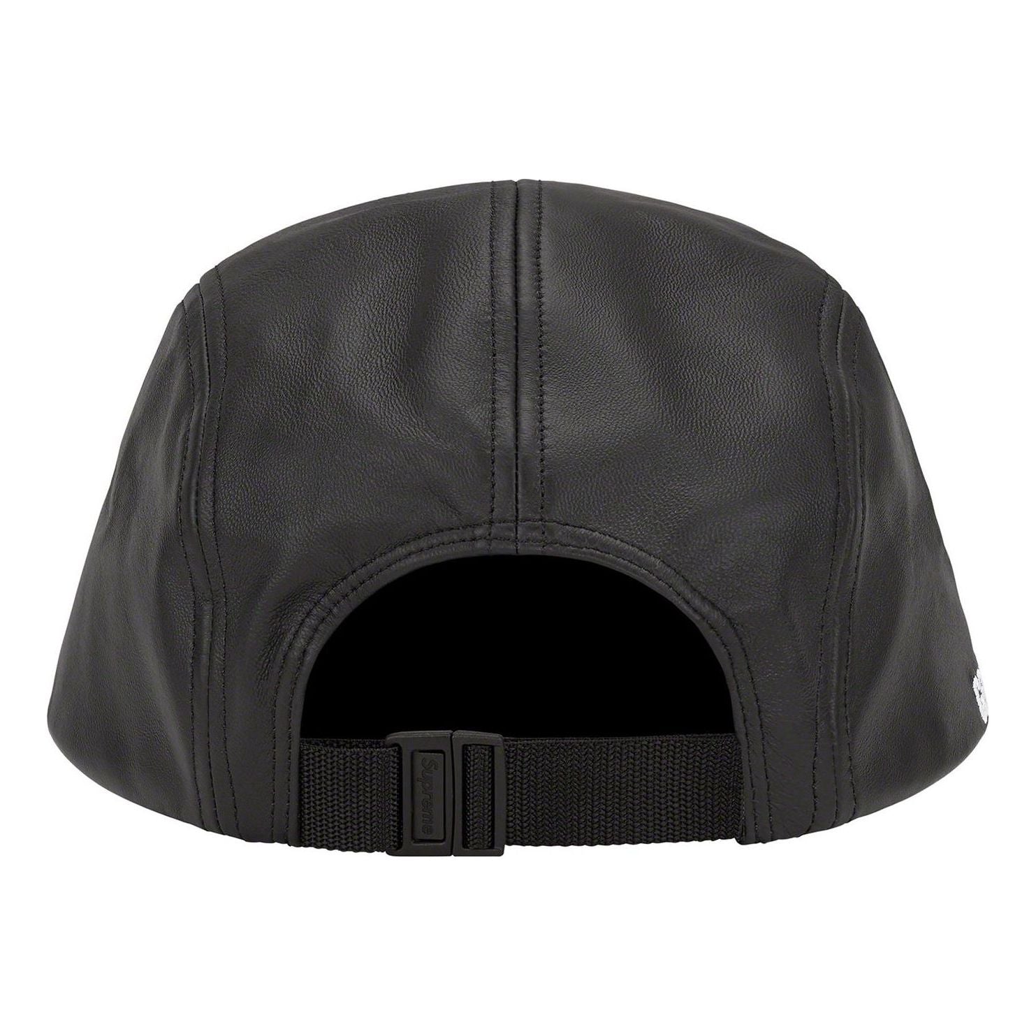 Supreme GORE-TEX Leather Camp Cap 'Black' SUP-SS22-782
