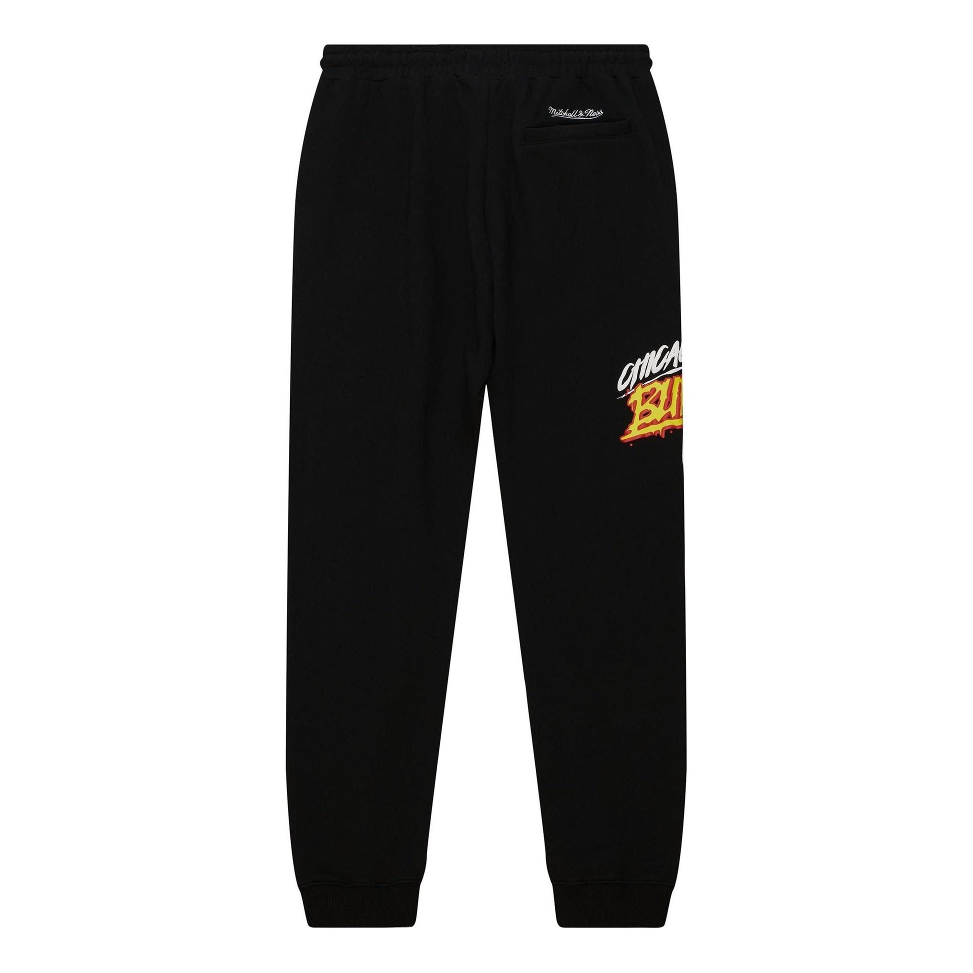 Mitchell & Ness x NBA Slap Sticker Pants 'Chicago Bulls' PSWP4773-CBUYYPPPBLCK