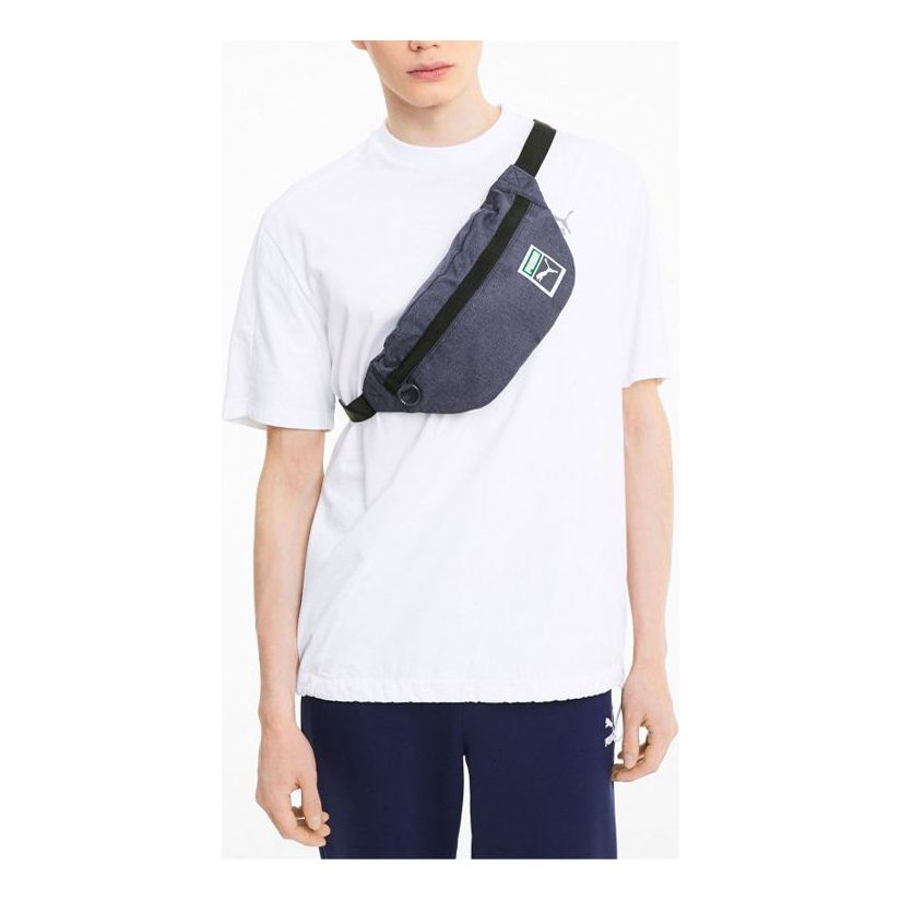 PUMA P Originals Retro Waist Bag 'Navy' 077442-02