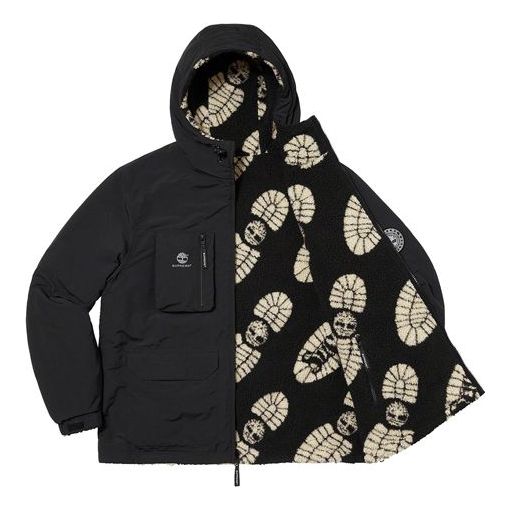 Supreme x Timberland Reversible Ripstop Jacket 'Black White' SUP-FW21-273