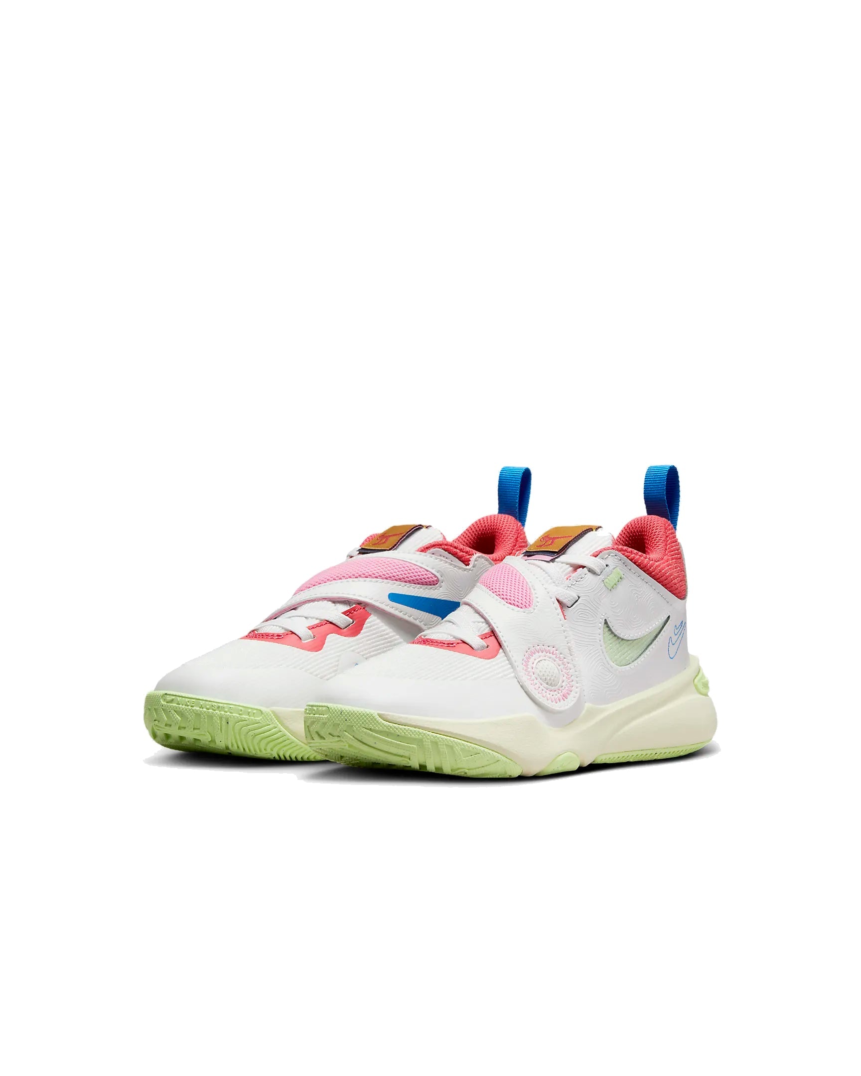 (PS) Nike Team Hustle D11 'Summit White Barely Volt' FJ1393-100