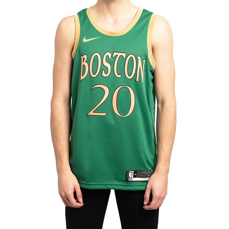 Men's Nike NBA Sw Fan Edition Boston Celtics . 2 No. 0 Basketball Green Jersey AV4624-312