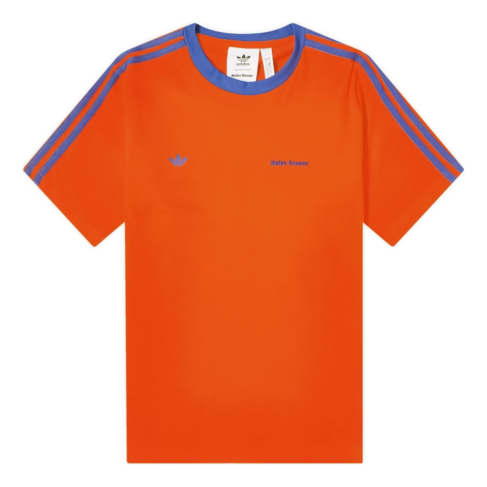 adidas x Wales Bonner T-shirt Asia Sizing 'Orange Blue' IZ1891