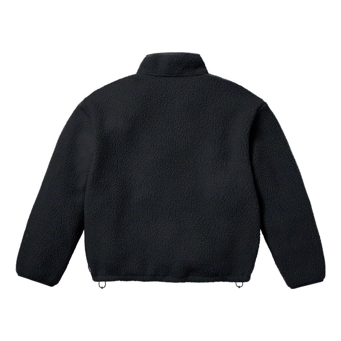 Supreme x Polartec Shearling Reversible Pullover 'Black' SUP-FW23-233