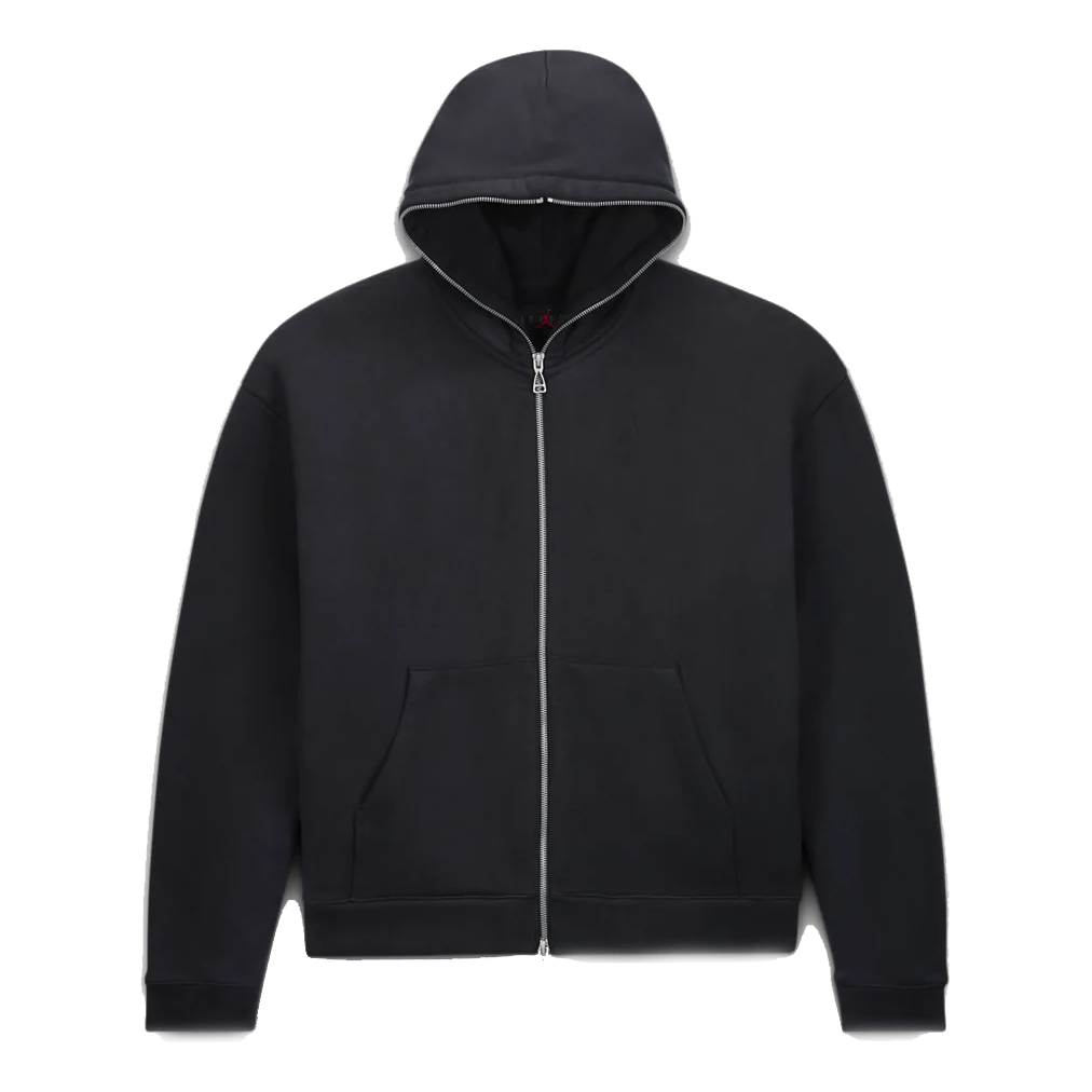 Air Jordan x Travis Scott SS24 Full Zip Hoodie 'Black' DZ5500-010