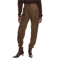 Brunello Cucinelli Tapered-Leg Woven Trousers