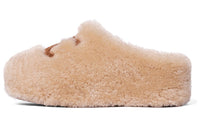 CELINE Wrap-toe Slippers Women's Beige