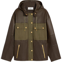 CELINE Parka In Soft Lambskin
