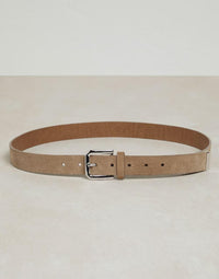 Brunello Cucinelli Buckle-Fastening Suede Belt