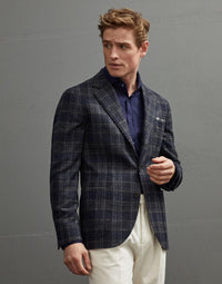 Brunello Cucinelli Men's Blazer Mq4727Bnd_C022
