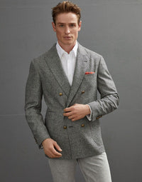 Brunello Cucinelli Men's Blazer Mq4697Bbdm_C052