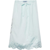 PRADA FW24 Casual Long Skirt Women's Green