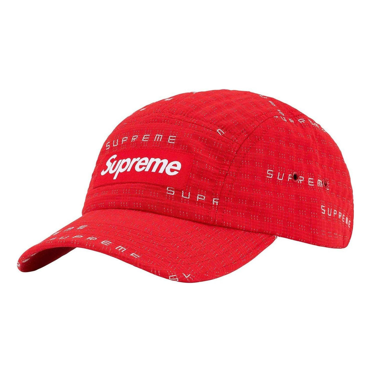 Supreme Stitch Jacquard Camp Hat SS22 'Red' SUP-SS22-896-R
