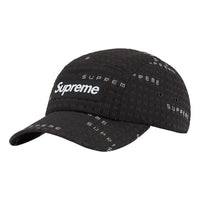 Supreme Stitch Jacquard Camp Hat SS22 'Black' SUP-SS22-896-B