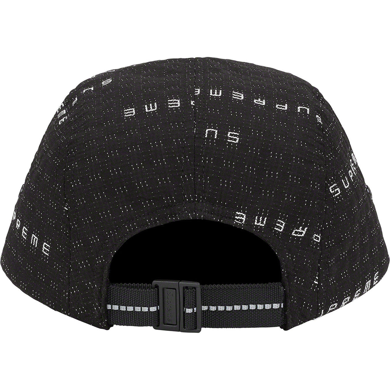 Supreme Stitch Jacquard Camp Hat SS22 'Black' SUP-SS22-896-B