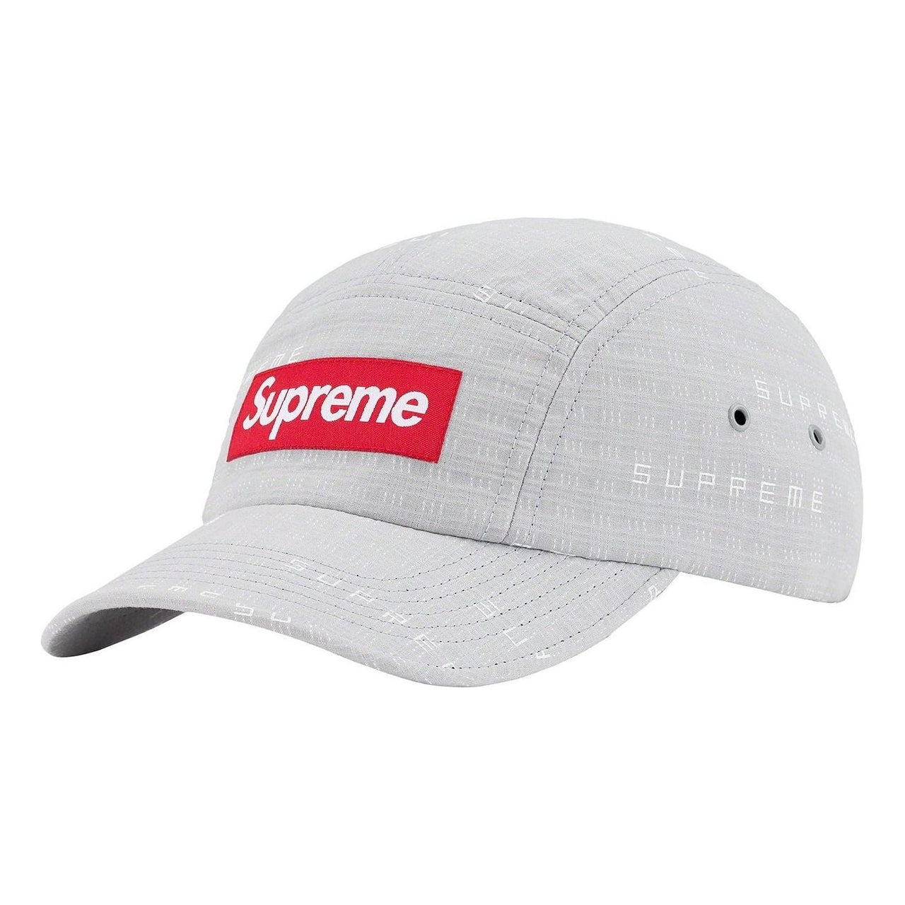 Supreme Stitch Jacquard Camp Hat SS22 'Grey' SUP-SS22-896-G