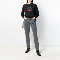 SAINT LAURENT Sweatshirts Women's Black