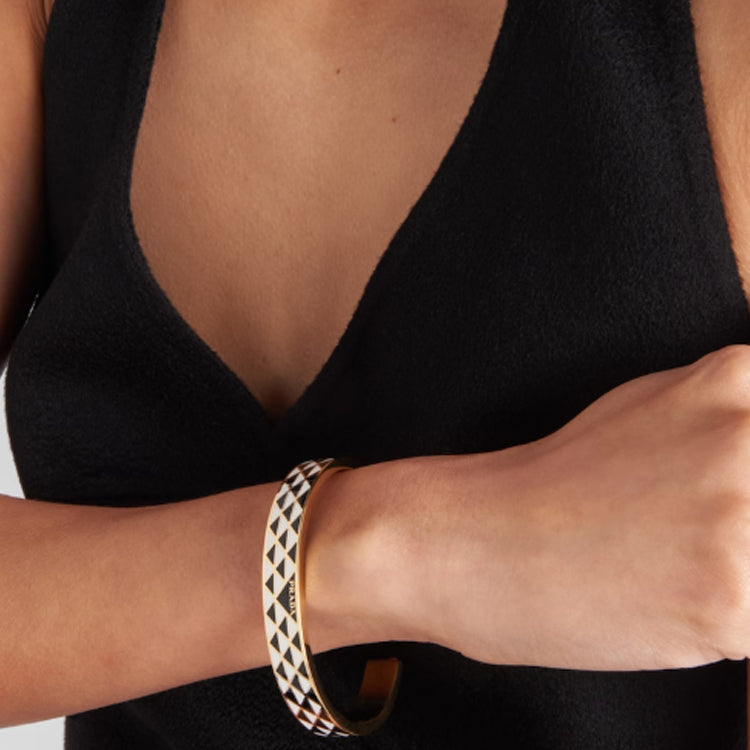 PRADA Bangles Women's Black/White