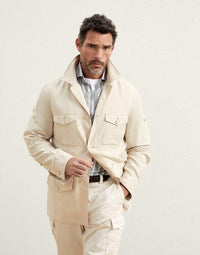 Brunello Cucinelli Patch-Pocket Shirt Jacket
