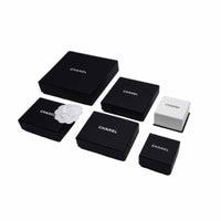 CHANEL Metal Necklaces Women's Black