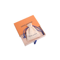 LOUIS VUITTON Resin Earrings Women's White