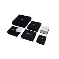 CHANEL Metal Brooches Unisex White