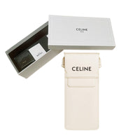 CELINE Plastic Square Sunglasses Women's Black