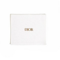 DIOR Resin Pearl Metal Necklaces Women's Gold