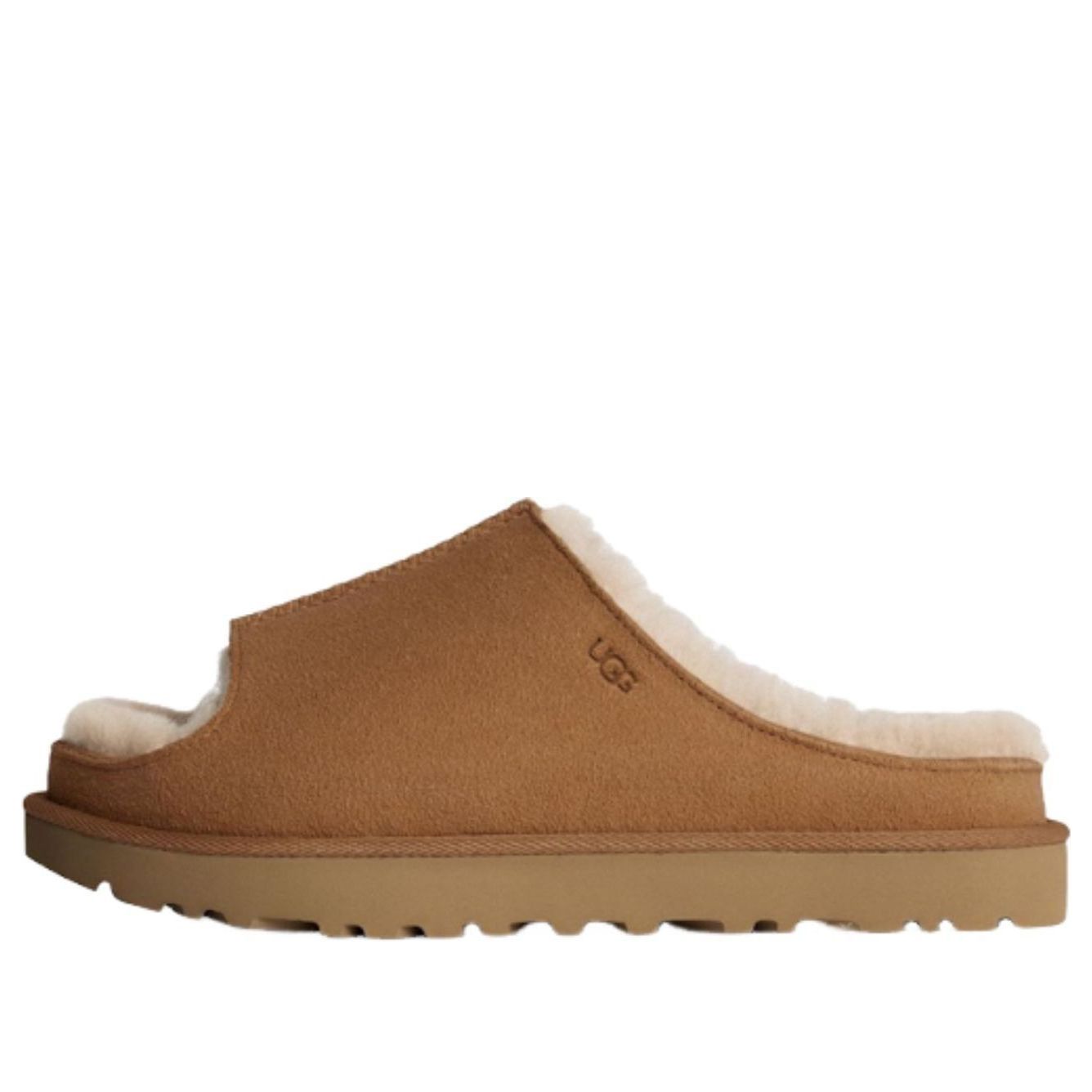 (WMNS) UGG Greenport Slide 'Chestnut' 1167610-CHE