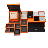 HERMES Enamel Rose Gold-Plated Bangles Women's Gold