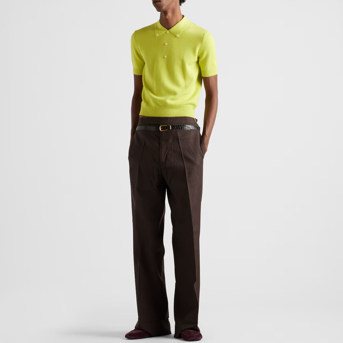 PRADA Belted Trousers