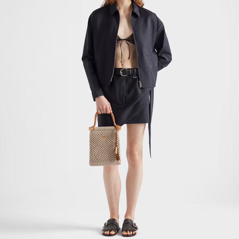 PRADA Asymmetric Miniskirt
