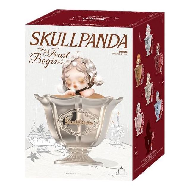 Pop Mart SKULLPANDA The Feast Begins Series Scented Candle Sealed Case (1 Blind Box) PPMT-2510-0055-991492664